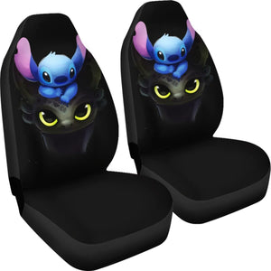 Stitch And Toothless Cute Seat Covers Amazing Best Gift Ideas 2020 Universal Fit 090505 - CarInspirations