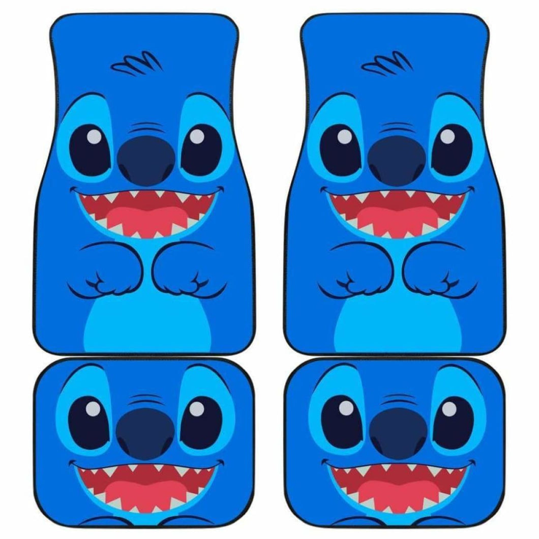 Stitch Car Floor Mats Universal Fit - CarInspirations