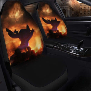 Stitch Destroy City Seat Covers 101719 Universal Fit - CarInspirations