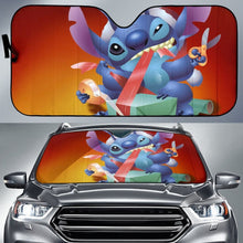 Load image into Gallery viewer, Stitch Gift Christmas Sun Shade amazing best gift ideas 2020 Universal Fit 174503 - CarInspirations