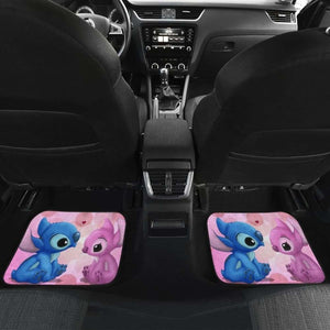 Stitch Love Car Floor Mats Universal Fit - CarInspirations