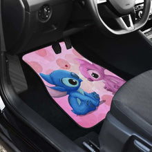 Load image into Gallery viewer, Stitch Love Car Floor Mats Universal Fit - CarInspirations