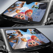 Load image into Gallery viewer, Storks Cute Auto Sun Shades 918b Universal Fit - CarInspirations