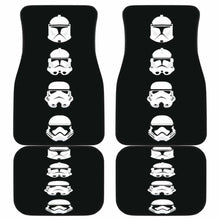 Load image into Gallery viewer, Stormstrooper Head Car Floor Mats Universal Fit - CarInspirations