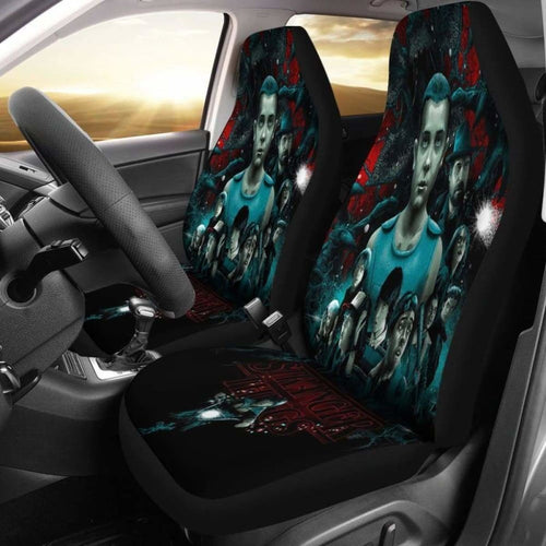 Stranger Things Movie Fan Gift Car Seat Covers Universal Fit 051012 - CarInspirations