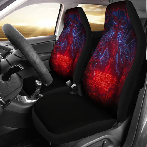 Stranger Things Netflix Series Seat Covers Amazing Best Gift Ideas 2020 Universal Fit 090505 - CarInspirations