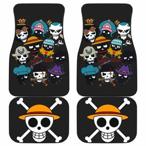 Straw Hat Pirates One Piece Car Floor Mats Universal Fit 051912 - CarInspirations