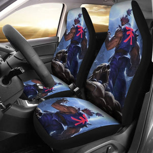 Street Fighter Akuma Car Seat Covers Amazing Gitf Universal Fit 173905 - CarInspirations