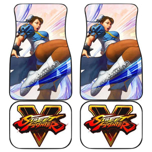 Street Fighter Chun-Li Car Floor Mats Mn05 Universal Fit 111204 - CarInspirations