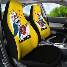 Load image into Gallery viewer, Sugar Skull Rockstar Car Seat Covers Universal Fit 053012 - CarInspirations