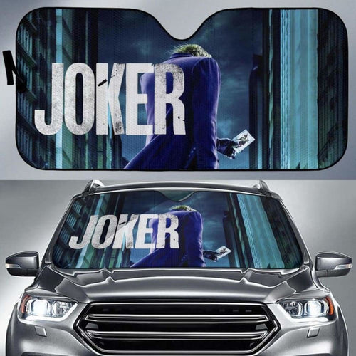 Suicide Squad Art Joker Car Sun Shades Movie Fan Gift Universal Fit 051012 - CarInspirations