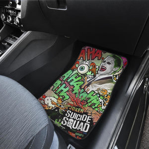 Suicide Squad Car Floor Mats Joker Villains Movie Fan Gift H031120 Universal Fit 225311 - CarInspirations