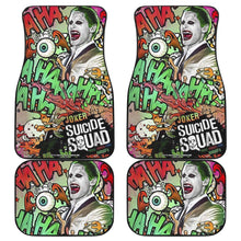 Load image into Gallery viewer, Suicide Squad Car Floor Mats Joker Villains Movie Fan Gift H031120 Universal Fit 225311 - CarInspirations