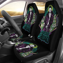 Load image into Gallery viewer, Suicide Squad Car Seat Covers Joker Villains Movie Fan Gift H031020 Universal Fit 225311 - CarInspirations