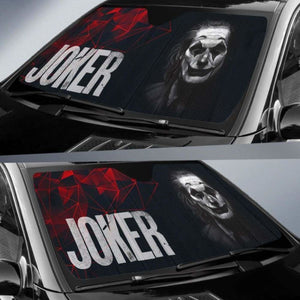 Suicide Squad Car Sun Shade Art Joker Movie Fan Gift Universal Fit 051012 - CarInspirations