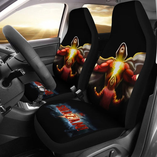 Super Power Shazam Dc Comics Car Seat Covers Lt03 Universal Fit 225721 - CarInspirations