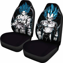 Load image into Gallery viewer, Super Saiyan Blue Dragon Ball Car Seat Cover (Set Of 2) Universal Fit 051012 - CarInspirations