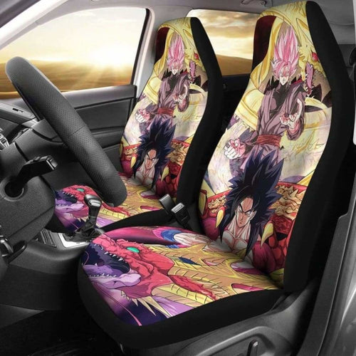 Super Saiyan Rose Super Saiyan 4 Car Seat Covers Universal Fit 051012 - CarInspirations