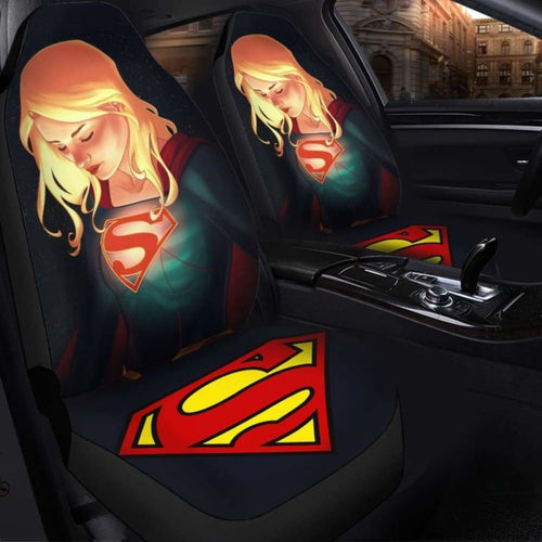 Supergirl Seat Covers 101719 Universal Fit - CarInspirations