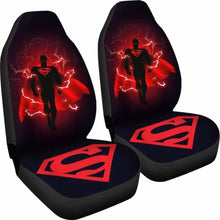 Load image into Gallery viewer, Superman Car Seat Covers Universal Fit 051012 - CarInspirations