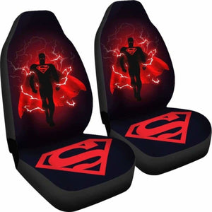 Superman Car Seat Covers Universal Fit 051012 - CarInspirations