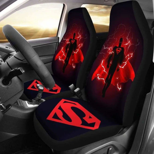 Superman Car Seat Covers Universal Fit 051012 - CarInspirations