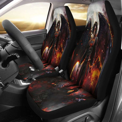 Superman Dark Car Seat Covers Universal Fit 051012 - CarInspirations