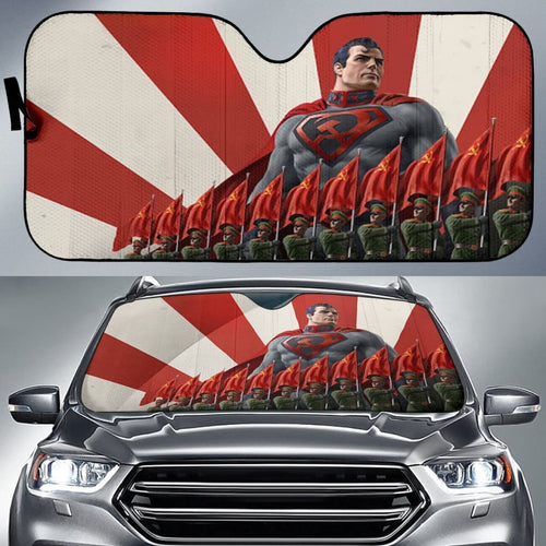 Superman Red Hood 2020 Car Sun Shade amazing best gift ideas 2020 Universal Fit 174503 - CarInspirations