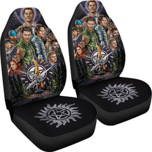 Load image into Gallery viewer, Supernatural Car Seat Covers American Tv Series H040320 Universal Fit 225311 - CarInspirations