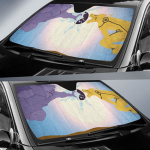 Susanoo Kurama Minimal 4K Car Sun Shade Universal Fit 225311 - CarInspirations