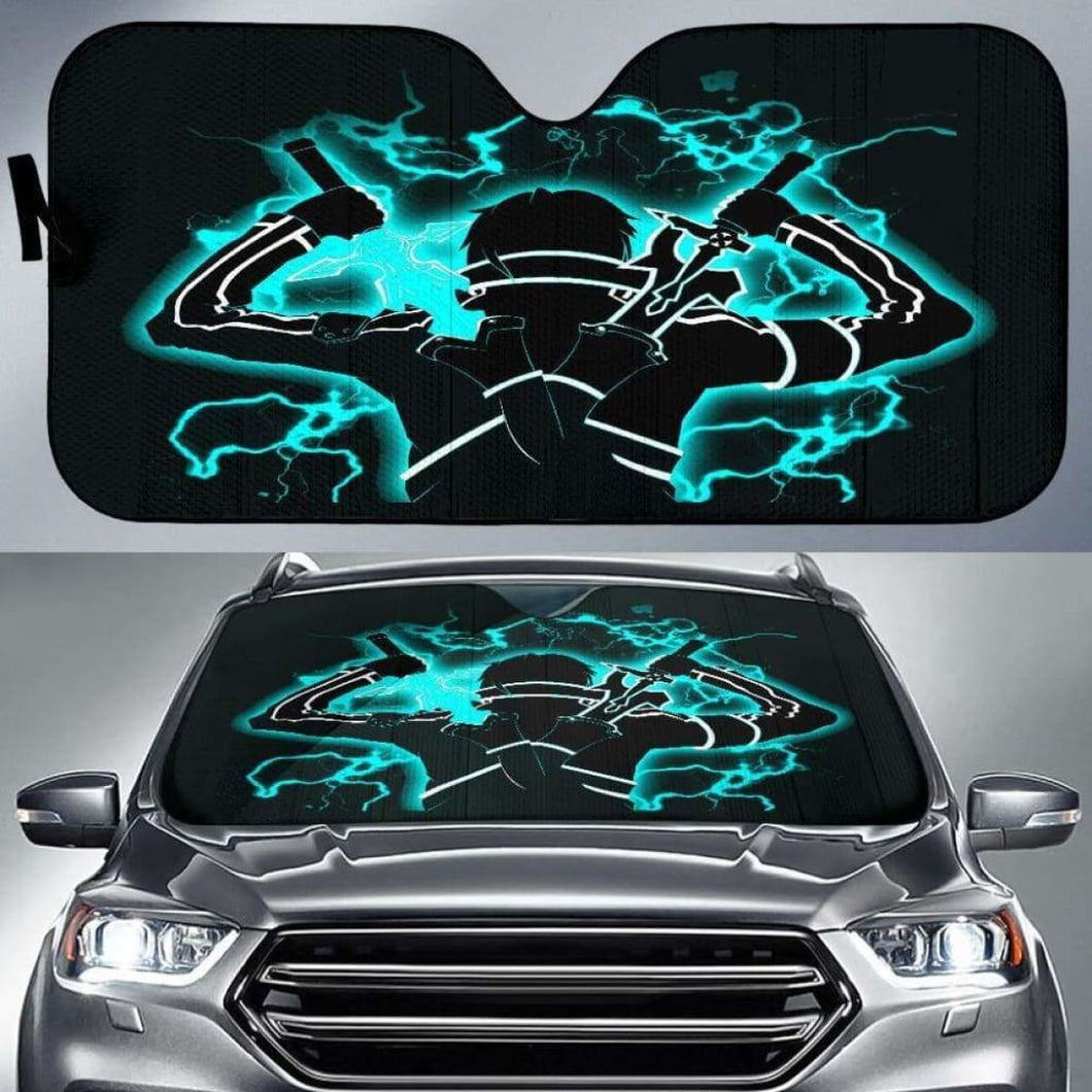 Sword Art Online Car Auto Sun Shades Universal Fit 051312 - CarInspirations