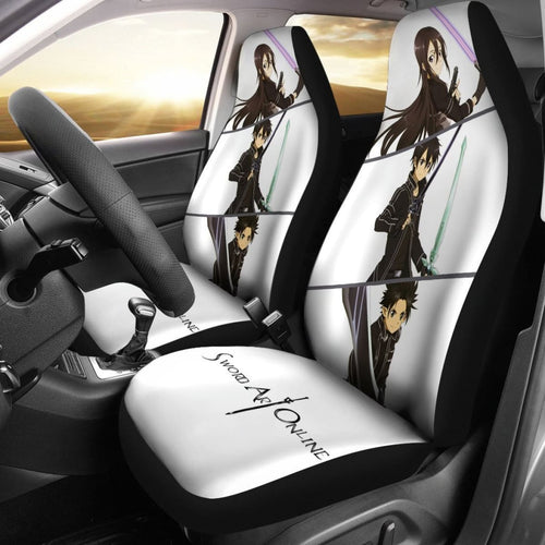 Sword Art Online Car Seat Covers Mn05 Universal Fit 225721 - CarInspirations