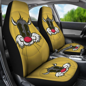 Sylvester Car Seat Covers Looney Tunes Cartoon Fan Gift H200212 Universal Fit 225311 - CarInspirations