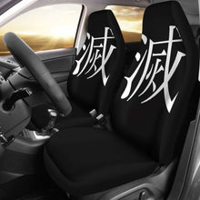 Load image into Gallery viewer, Tanjiro Demon Slayer Kimetsu No Yaiba Seat Covers 101719 Universal Fit - CarInspirations