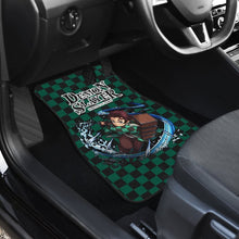 Load image into Gallery viewer, Tanjiro Demon Slayer Uniform Car Floor Mats Anime Universal Fit 175802 - CarInspirations