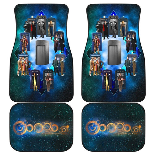 Tardis Telephone Doctor Who Car Floor Mats Mn05 Universal Fit 111204 - CarInspirations