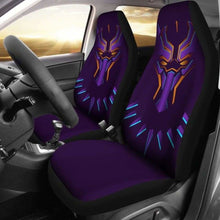 Load image into Gallery viewer, Tchalla Black Panther Car Seat Covers Universal Fit 051012 - CarInspirations