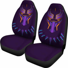 Load image into Gallery viewer, Tchalla Black Panther Car Seat Covers Universal Fit 051012 - CarInspirations