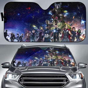 Team Avengers Car Sun Shades Marvel Movie Fan Gift Universal Fit 051012 - CarInspirations