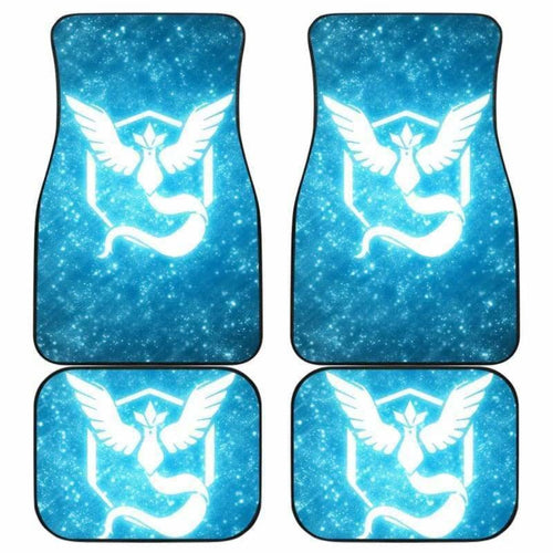 Team Mystic Articuno Pokemon Car Floor Mats Universal Fit 051912 - CarInspirations