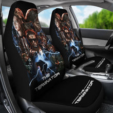 Load image into Gallery viewer, Terminator 1984 Art Car Seat Covers The Terminator Movie H040620 Universal Fit 225311 - CarInspirations