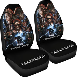 Terminator 1984 Art Car Seat Covers The Terminator Movie H040620 Universal Fit 225311 - CarInspirations