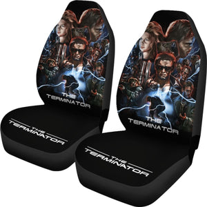 Terminator 1984 Art Car Seat Covers The Terminator Movie H040620 Universal Fit 225311 - CarInspirations