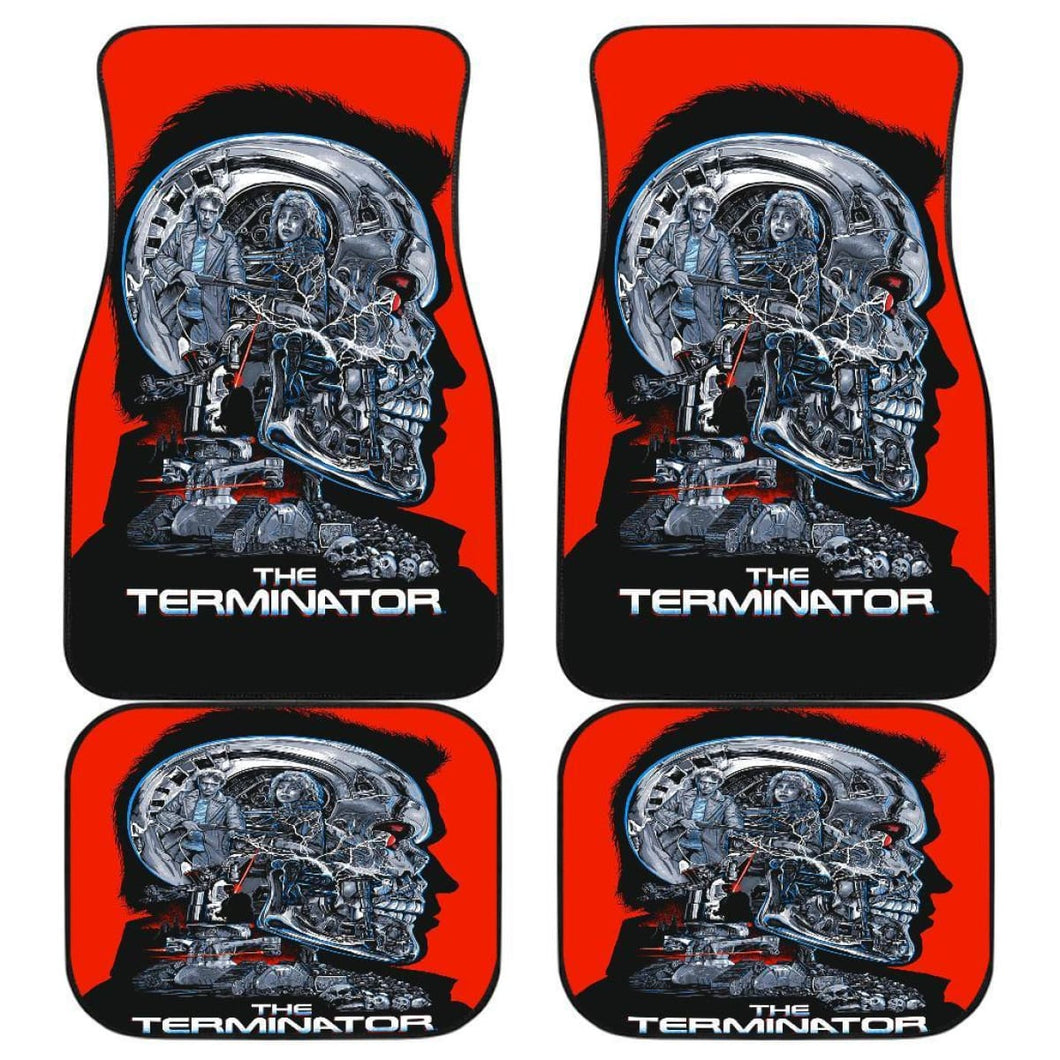 Terminator 1984 Car Floor Mats The Terminator Movie H040620 Universal Fit 225311 - CarInspirations