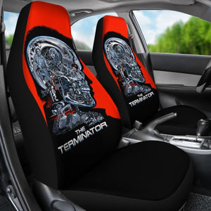 Terminator 1984 Car Seat Covers The Terminator Movie H040620 Universal Fit 225311 - CarInspirations
