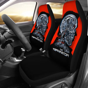 Terminator 1984 Car Seat Covers The Terminator Movie H040620 Universal Fit 225311 - CarInspirations
