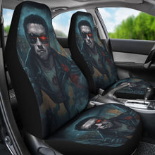 Load image into Gallery viewer, Terminator Dark Car Seat Covers Movie Fan Gift H040620 Universal Fit 225311 - CarInspirations