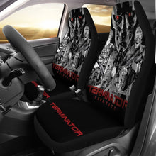 Load image into Gallery viewer, Terminator Dark Fate Art Car Seat Covers Movie Fan Gift H040620 Universal Fit 225311 - CarInspirations