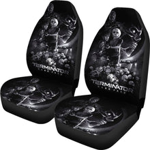 Load image into Gallery viewer, Terminator Dark Fate Art Car Seat Covers Movie Fan Gift H040620 Universal Fit 225311 - CarInspirations