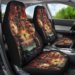 Terminator Dark Fate Car Seat Covers Movie Fan Gift H040620 Universal Fit 225311 - CarInspirations